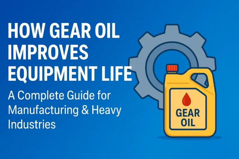 How​‍​‌‍​‍‌​‍​‌‍​‍‌ Gear Oil Improves Industrial Equipment Longevity: A Complete Guide for Manufacturing & Heavy Industries